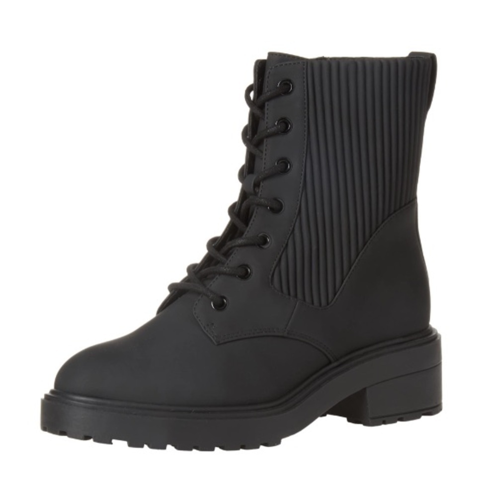 Amazon Essentials Women's Elasticized Combat Boot